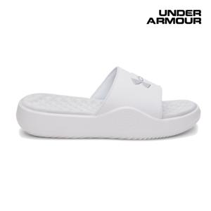 언더아머 여성 UA 이그나이트 프로 8 픽시드 슬리퍼 슬라이드 6009217-101