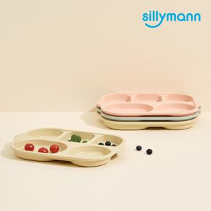 크림 실리콘 어린이 식판 대 WSB2632