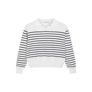 여성 슬릿넥 카라 긴팔 니트 EPF1ET2500