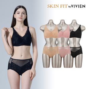 풀커버링레이스 브라팬티세트 6종