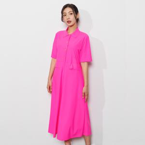 [최초가 189000원] 반소매 셔츠 드레스 (CHMODF09)