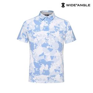 공식 신상 남성 TO PRO 카모 패턴 폴로 골프 티셔츠 M WMM25231B1