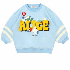 [키즈]앨리스 버즈 티핑 맨투맨 티셔츠_BP61MR325