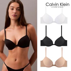 CK 여성 퍼펙틀리 핏 푸쉬업 플런지 브라 QF7315 3종 택1