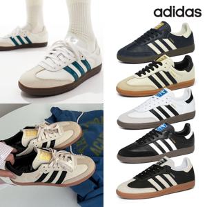ADIDAS 삼바 OG 여성 B75806 B75807 ID0478 IE3675 블랙 화이트 크림 스니커즈