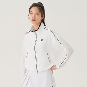 휠라 경량 스트레치 라인 포인트 바람막이 FS2JKG2361F_WHI