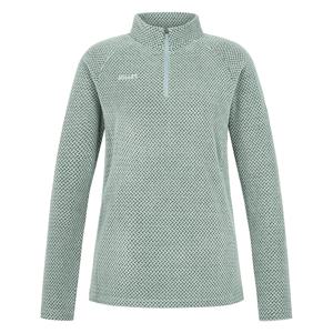 밀레 여성 겨울 긴팔 후리스 LD MT 자가드 플리스 티셔츠 라이트세이지지