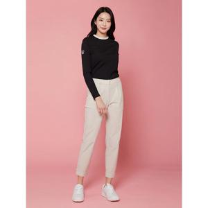 [하프클럽] 골프 여성 레이스넥 긴팔 이너 티셔츠 HSBKT1102