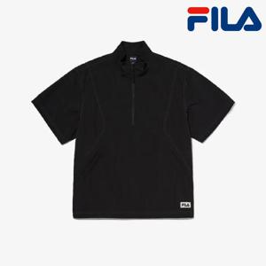 휠라 항균 에센셜 반팔 아노락 FS2JKG2105X_BLK