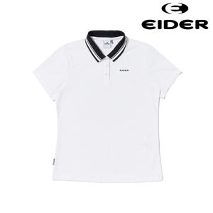 [아이더] DWM23287_W2 POP PQ 여성 반팔 폴로 티셔츠 White