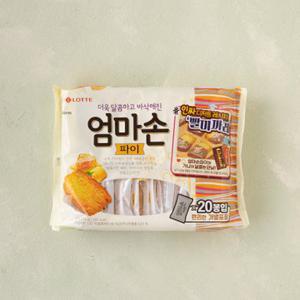 롯데 더욱 달콤하고 바삭해진 엄마손파이254g