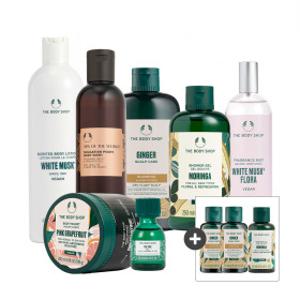 (최대 50%+증정) 더바디샵 8800원~ 빅세일 명절선물 추천 단독 특가/선물세트/진저/화이트머스크/모링가