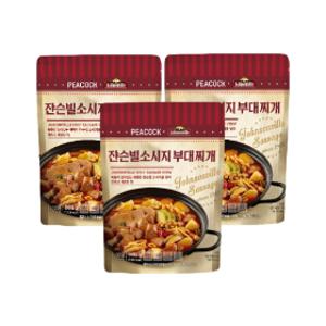 (HOT특가딜)피코크 쟌슨빌 소시지 부대찌개 500gX3팩