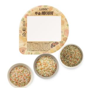 루솔 이유식 3단계 진밥 25팩 골고루 (예약 가능)