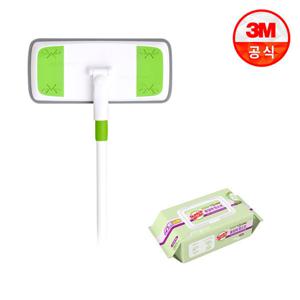 표준형 이지클린 막대걸레 +베이직 물걸레청소포 30매