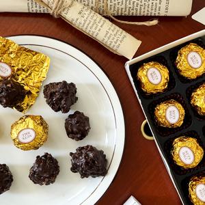 발렌타인데이 수제 초콜릿 만들기 선물 DIY 키트 재료 세트_ 골든너티볼