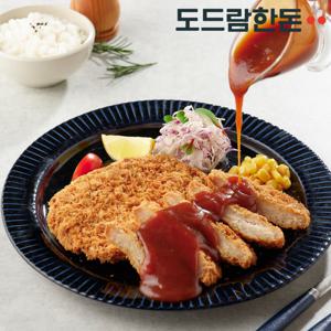 도드람한돈 통 등심 돈가스 520g(130g x 4장)