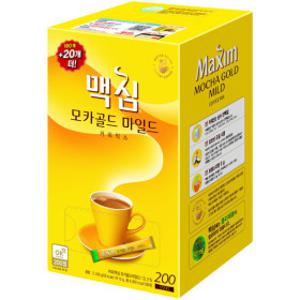 동서식품 맥심 모카골드 마일드 커피믹스 200T (180T+20T)