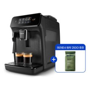 체감혜택 25만원대)필립스 1200 전자동 에스프레소 커피머신 밀크 스팀봉 EP1220/19 +테라로사원두 2/4 출고
