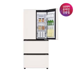 [혜택가 144만원대] LG 디오스 오브제컬렉션 김치톡톡 Z408MEEF23 스탠드형 김치냉장고 402L 4도어 냉장고