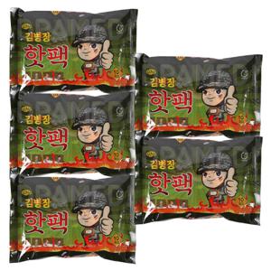 김병장 붙이는핫팩 50매 파스형핫팩 군용핫팩 군인