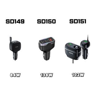 핸드폰용 노트북용 멀티포트 고속충전기 PD QC PPS C타입릴 시거잭