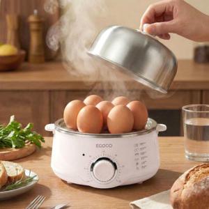 1단 스텐계란찜기 전기찜기 미니 계란삶는기계 에그쿠커