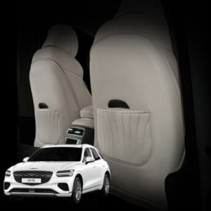 제네시스 GV70 페이스리프트 킥매트 시트백커버