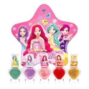 시크릿쥬쥬 틴케이스 네일5종  유아네일 어린이화장품 수성네일 임산부네일 유아매니큐어