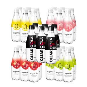 슈가로로 0kcal 스파클링 4종 혼합 24병 + 클리어콜라 6병 (총 30병)