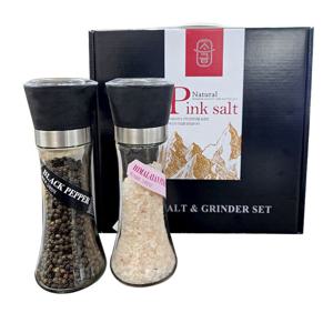 핑크소금 10개 선물 세트 소금 후추 그라인더 선물용 히말라야 핑크솔트 명절 설날 추석 신정 답례품 단체