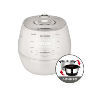 빅세일특가 22만) 쿠쿠 6인용 올스텐내솥 IH 압력밥솥 그레이스 화이트 CRP-DHAS069FWM