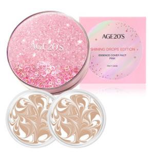 AGE20S 샤이닝드롭 핑크에디션 21호/23호 (핑크/화이트라떼) (케이스1+리필2)
