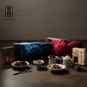 청록당 수제 호두정과 도라지정과 선물세트 명절 상견례 보자기