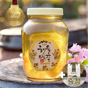 한울벌꿀 국내산 아카시아꿀 2.4kg 사양벌꿀 무료배송/지마켓 단독 2월5일 단 하루 혜택(선물용 박스 증정)