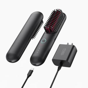 아마존 판매 1위 티모 포타 무선 스트레이트너 고데기 빗고데기