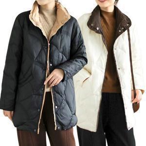 여성 경량 패딩 점퍼 오리털 덕다운 패딩코트