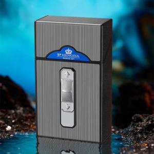 무료 담배케이스 플라즈마 라이터 아크 일체형 신형 충전 지포 고급라이터