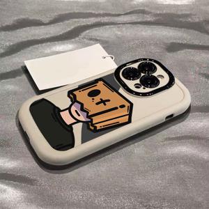 새로운 프리미엄 실리콘 만화 소년 아이폰 17 케이스