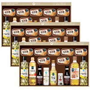 청정원 종합 16호 선물세트 3박스 무료배송 쇼핑백 구성 설/추석/명절 선물세트 2026 설날 선물세트