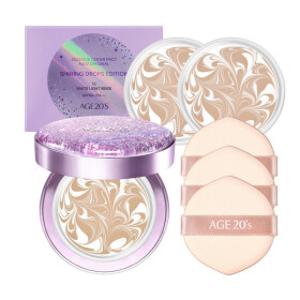 AGE20S 샤이닝드롭 퍼플에디션(본품1+리필2) 화이트라떼 13호