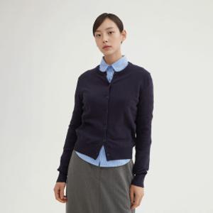 소프트얀 라운드넥 카디건_SPCKF49W01