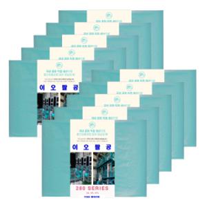 (리필 1매 추가증정)대륜이앤티  280시리즈 매직캔 리필봉투 호환 향균 베이비파우더향 20개