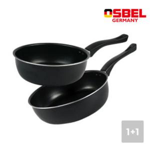 독일 오스벨 소테팬 깊은 후라이팬 2종 세트 24+28cm/딜행사 특가 구성/국내생산 독일 브랜드
