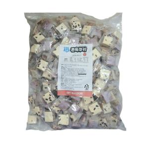 밀크듬뿍 쫀득쿠키 자색고구마맛 3kg