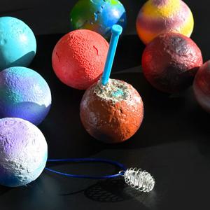 우주 행성 발굴키트 보석찾기 diy 목걸이 만들기 학교 수업 9개세트 랜덤배송