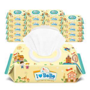 아이러브베베 아이보리72매캡형X20팩 엠보싱 아기물티슈