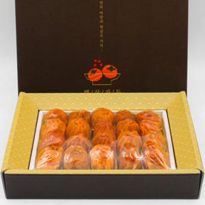 프리미엄 영동 둥시 반건시 곶감 선물세트 명절선물 (20개입) 650g내외 (보자기 동봉)