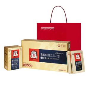 정관장 홍삼대보 프리미엄 40ml 30포 + 쇼핑백-6년근 홍삼농축액 홍삼정 선물세트