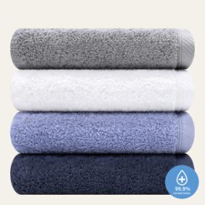 송월 타올 호텔 수건 10장 항균 코마 무지180g 40수